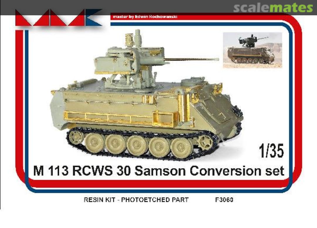 Boxart M113 RCWS 30 Samson Conversion Set F3060 MMK