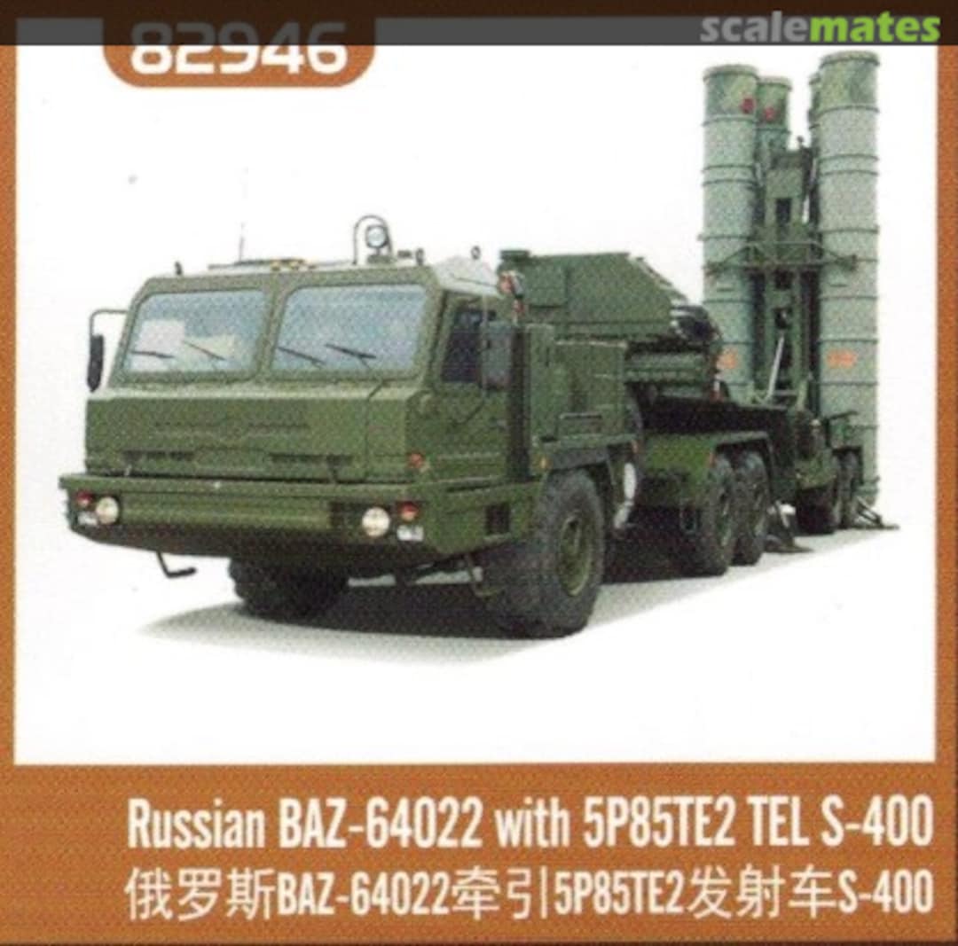 Boxart BAZ-64022 with 5P85TE2 TEL S-400 82946 HobbyBoss