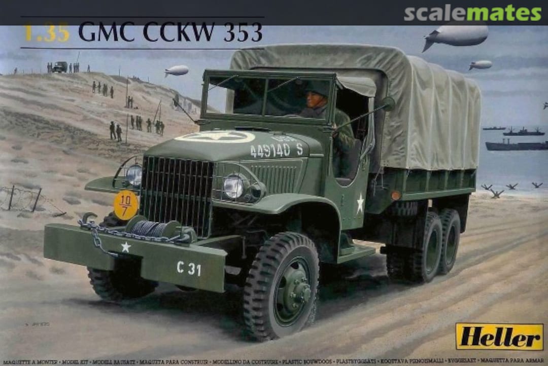 Boxart GMC CCKW 353 81121 Heller