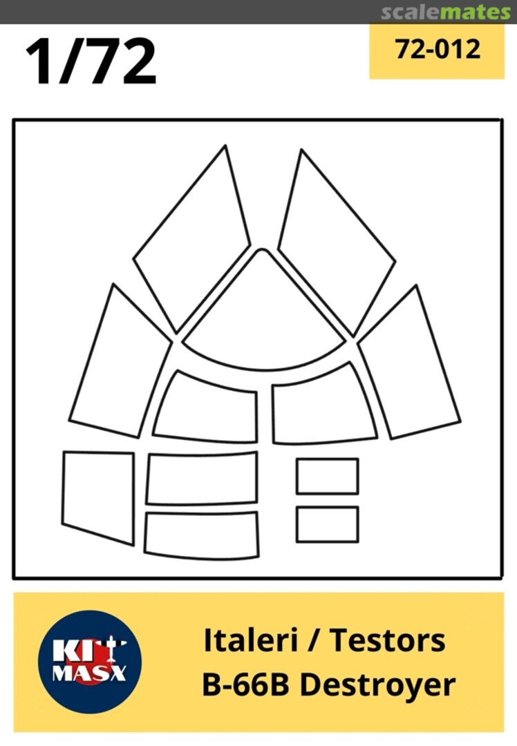 Boxart B-66B Destroyer 72-012 Kit Masx
