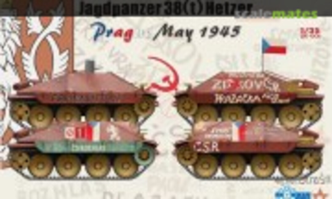 1:35 Jagdpanzer 38(t) Hetzer Prague 1945 (Snowman Model SE-001)