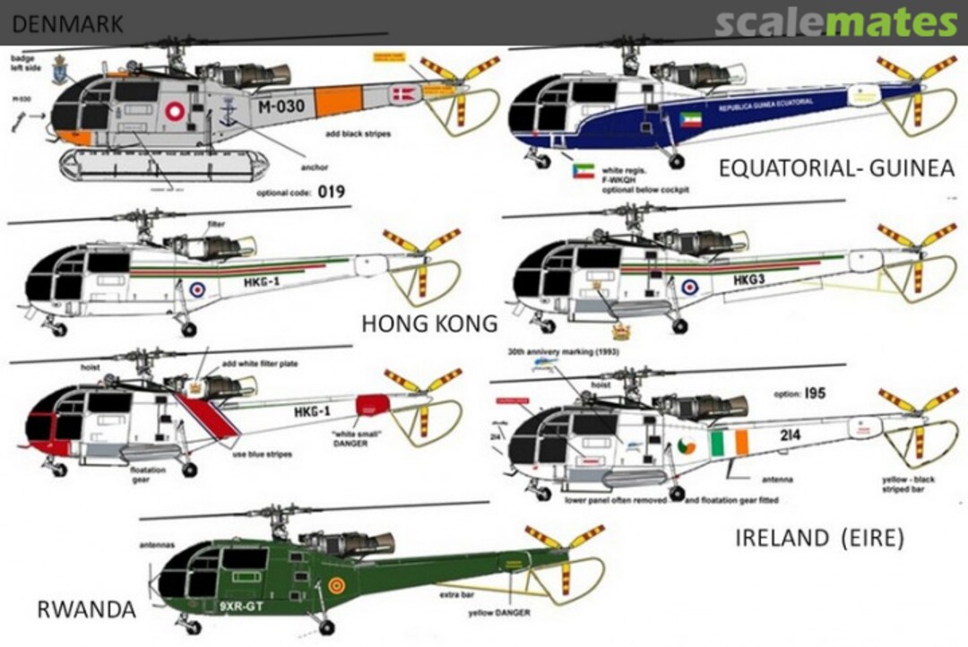 Boxart Alouette III World Air Forces (PART 4) AIPD-45 Aircraft in Plastic