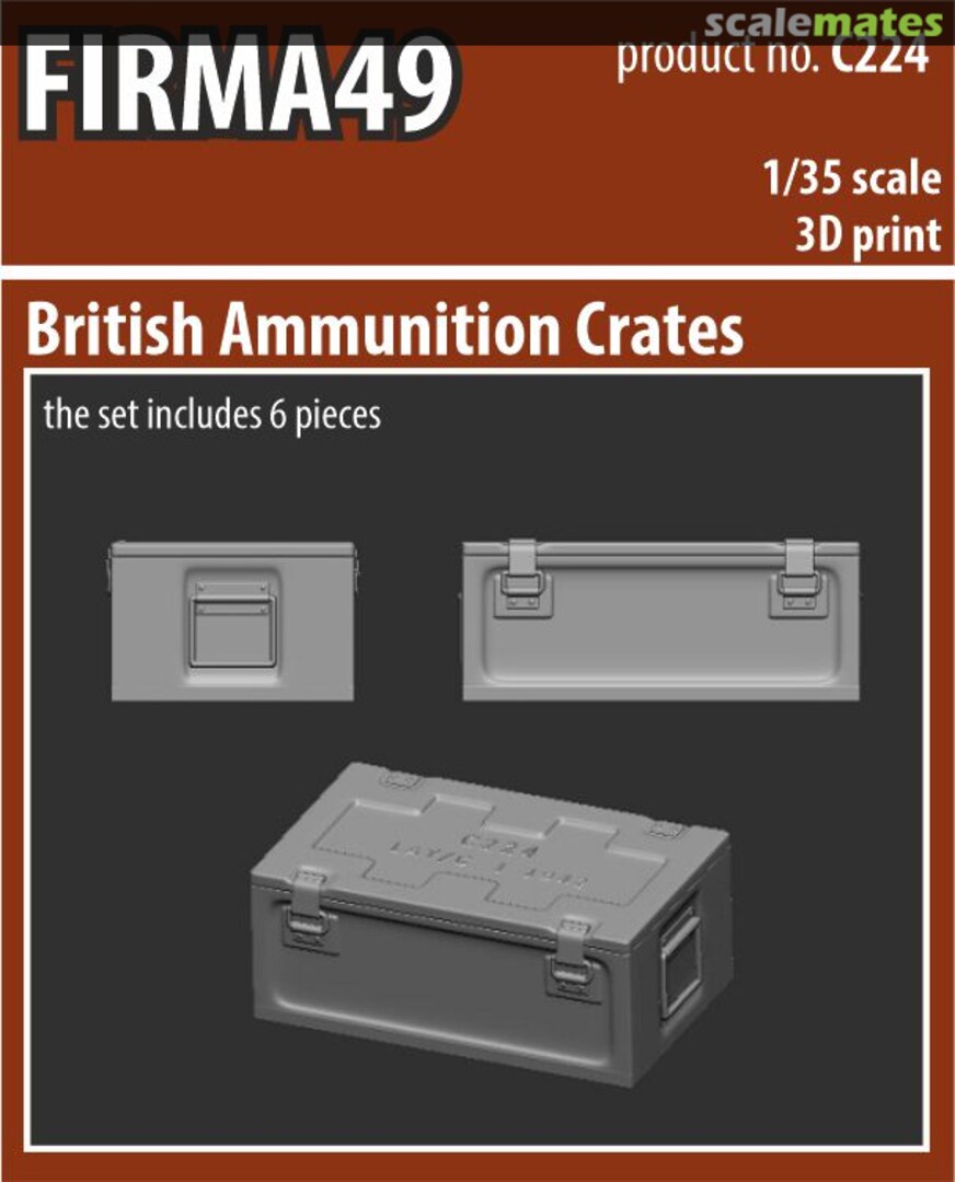 Boxart Ammunition Crate (C224) A052 Firma49