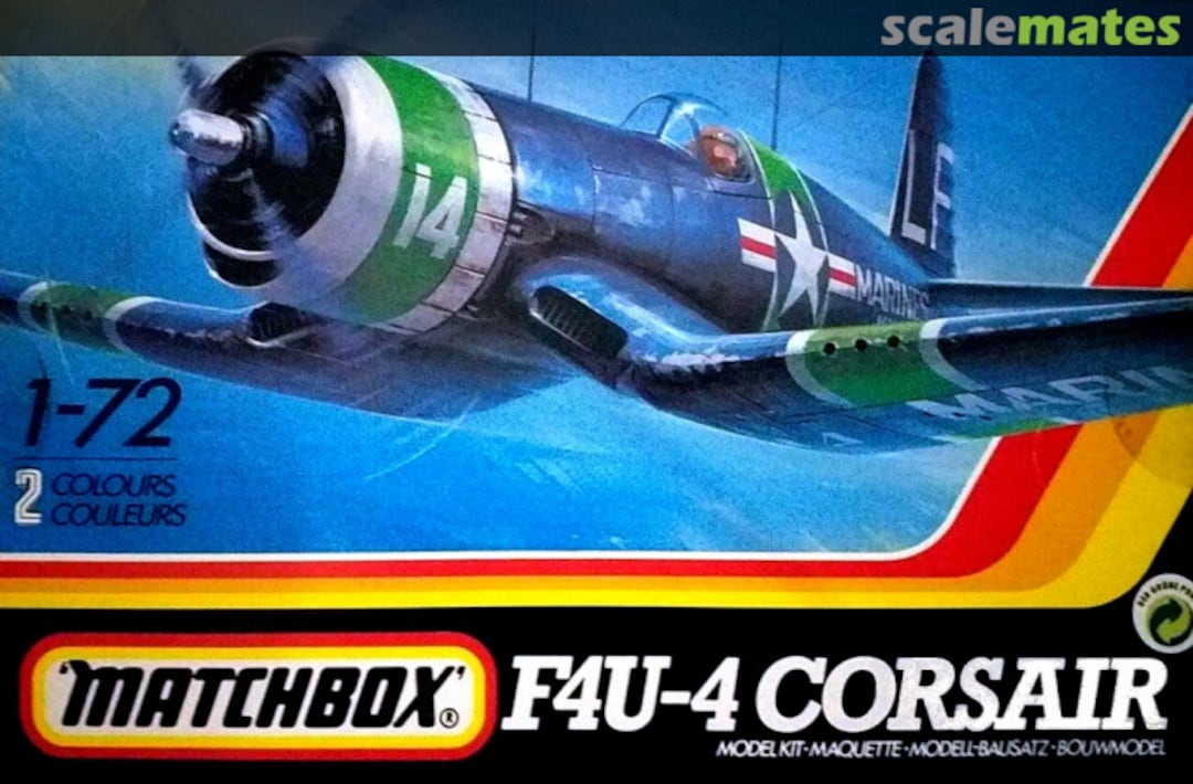 Boxart F4U-4 Corsair 40014 Matchbox