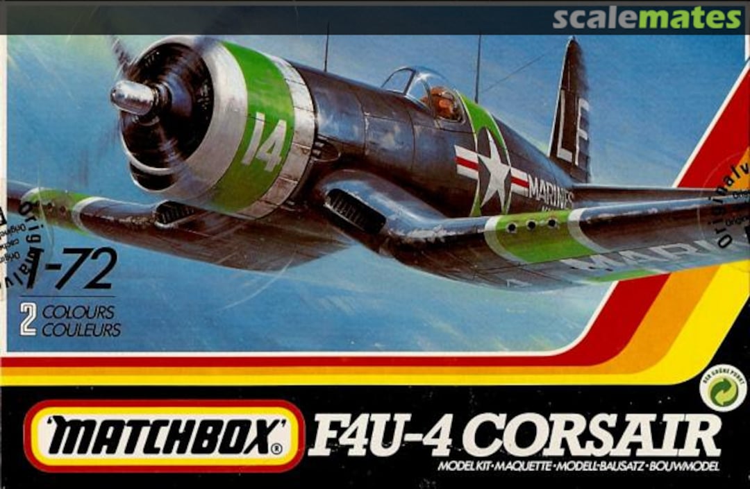 Boxart F4U-4 Corsair 40014 Matchbox