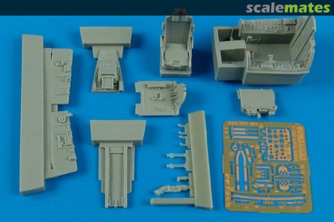 Boxart F-100D Super Sabre cockpit set 7295 Aires
