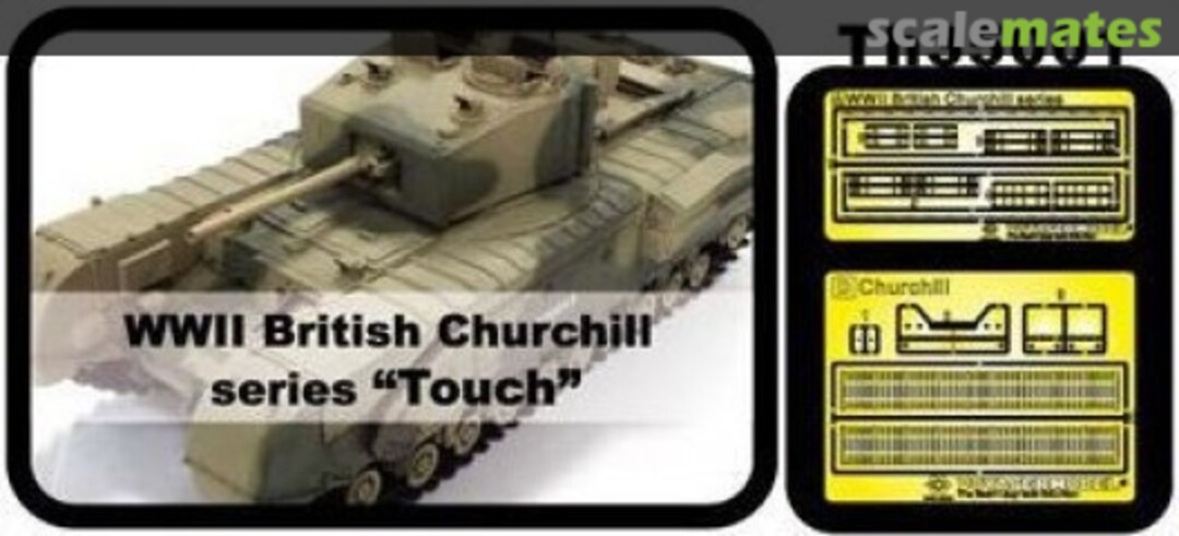 Boxart Churchill Exhaust Guard Mesh ~AFV Club~ TH35001 AFV Club