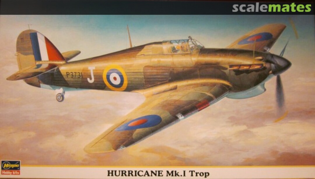 Boxart Hurricane Mk.1 Trop 09323 Hasegawa