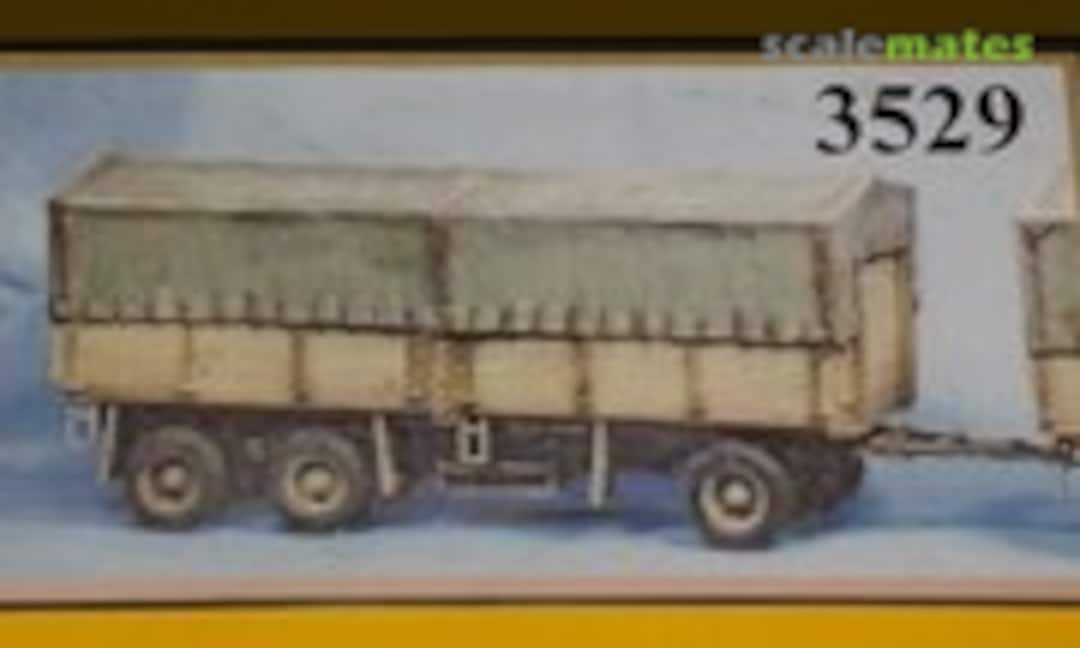 1:35 Schwerer Anhänger 11 ton German cargo trailer (Elite Modell 3529)