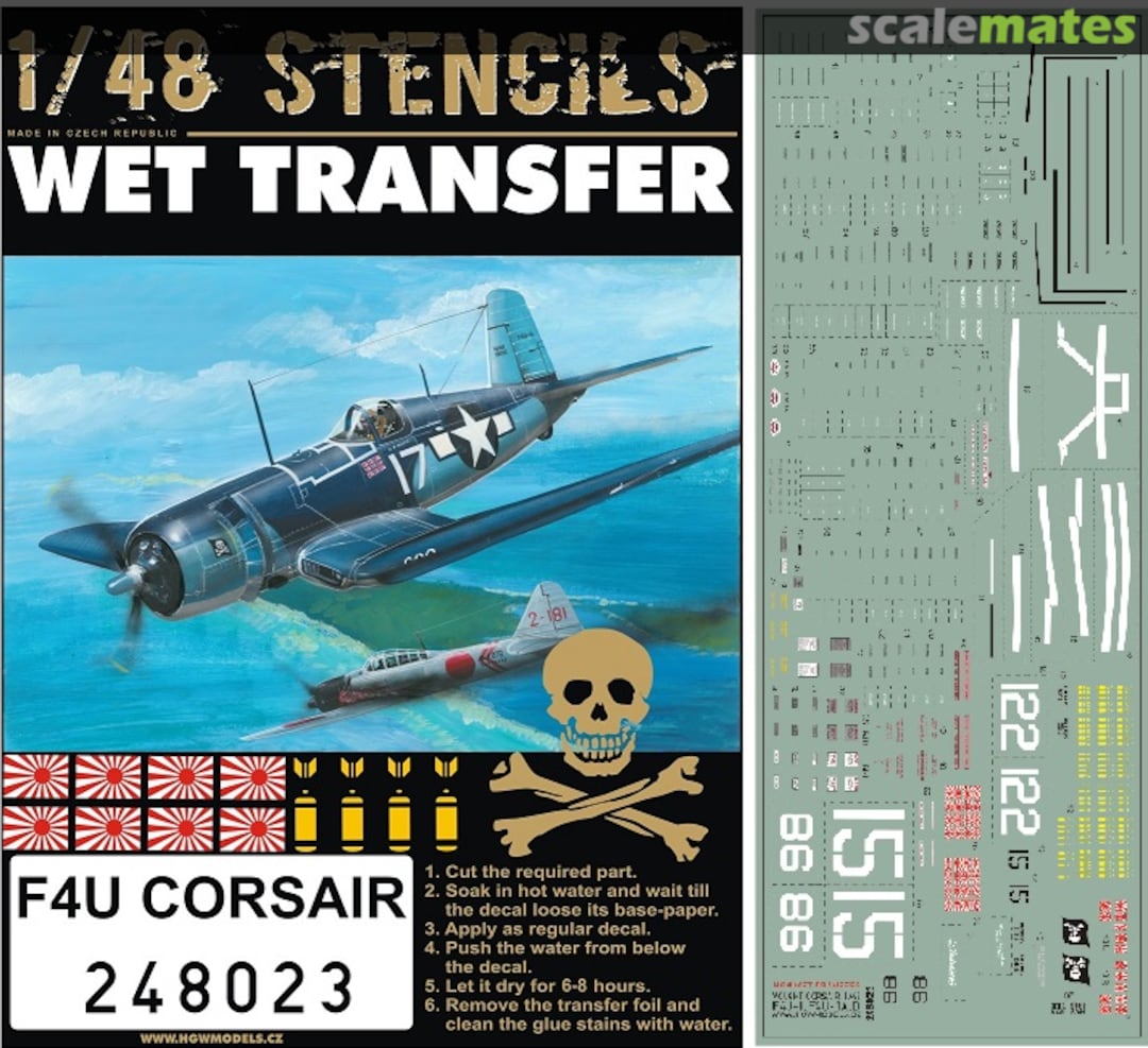 Boxart F4U Corsair 248023 HGW Models