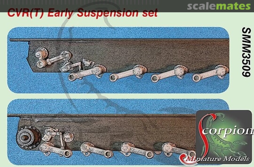 Boxart CVR(T) Early Suspension set SMM3509 Scorpion Miniature Models