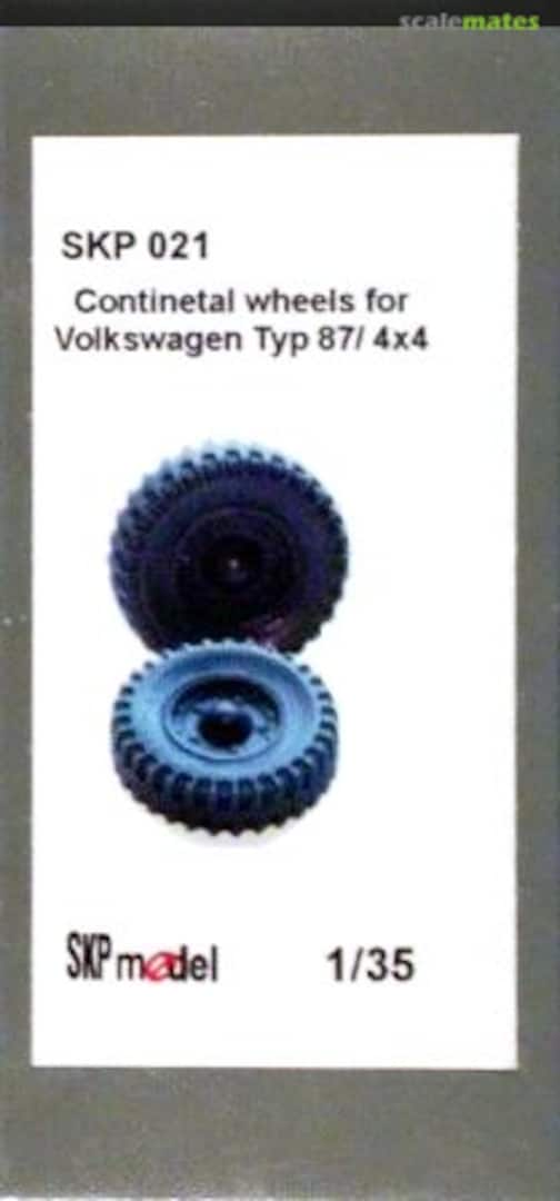 Boxart Continental wheels for Volkswagen Typ 87/4x4 SKP 021 SKP model