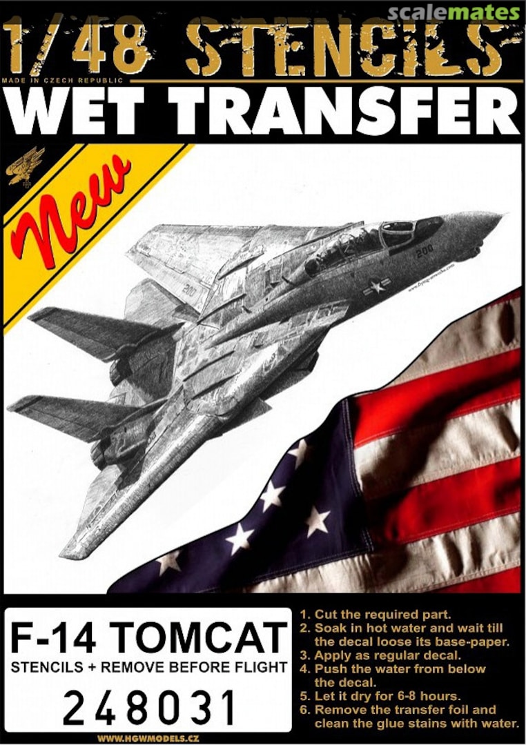 Boxart F-14 Tomcat 248031 HGW Models