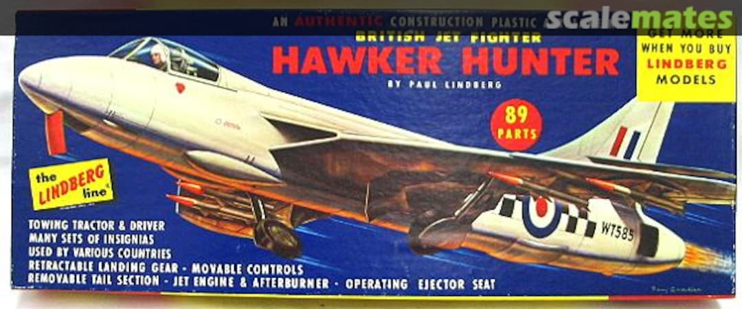 Boxart Hawker Hunter 536-100 Lindberg