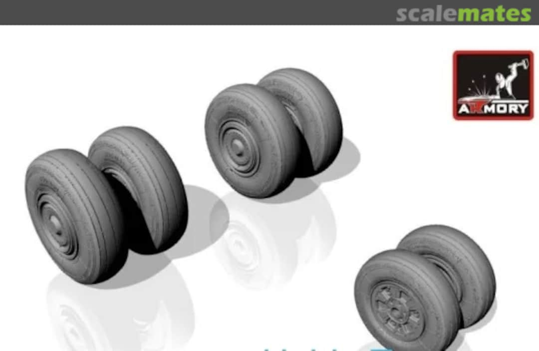 Boxart SUKHOI SU-24 FENCER WHEELS, EARLY AR AW48017 Armory