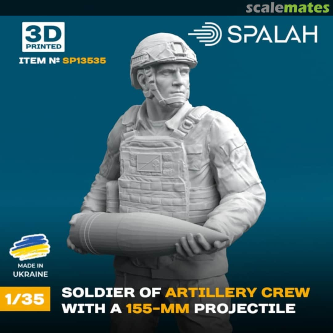 Boxart Charger with 155-mm projectile of M777 Howitzer SP13535 Spalah