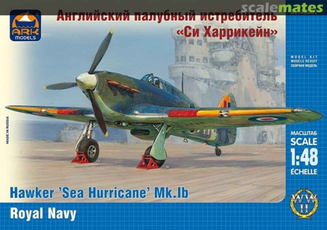 Boxart Hawker 'Sea Hurricane' Mk.Ib 48007 Ark Models