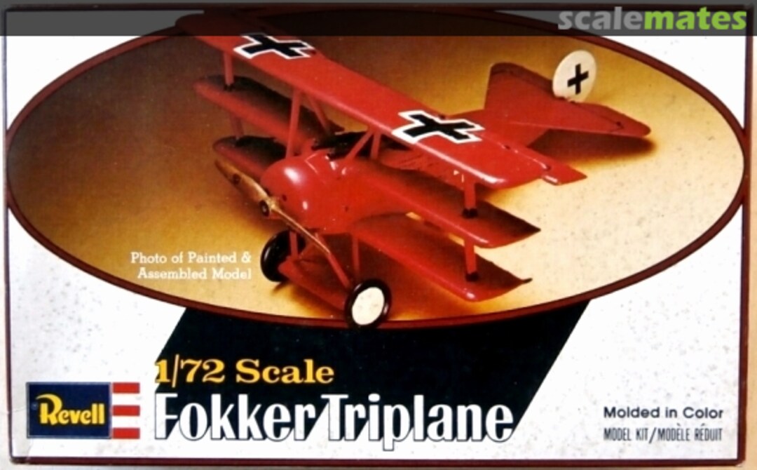 Boxart Fokker Triplane H-52 Revell