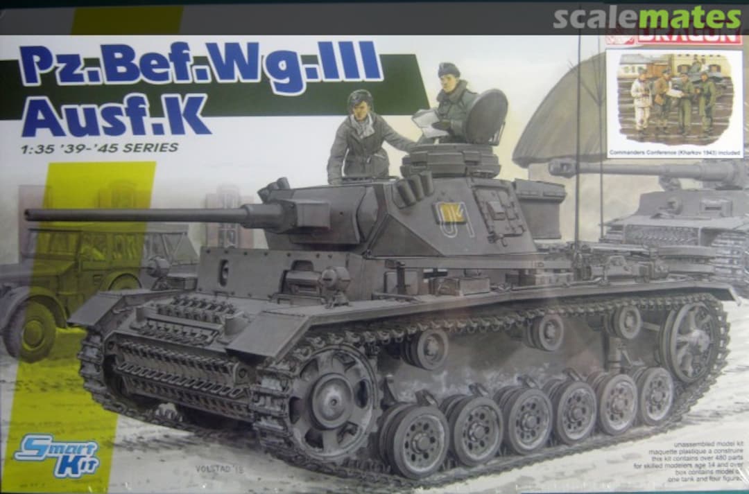 Boxart Pz.Bef.Wg.III Ausf.K 6853 Dragon