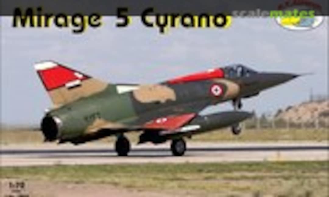 1:72 Mirage 5 Cyrano (R.V.Aircraft 72055)