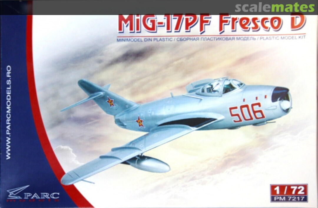 Boxart MiG-17PF Fresco D PM 7217 Parc Models