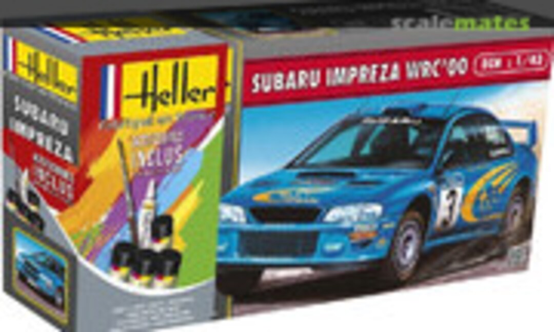 1:24 Subaru Impreza WRC `00 (Heller 56194)