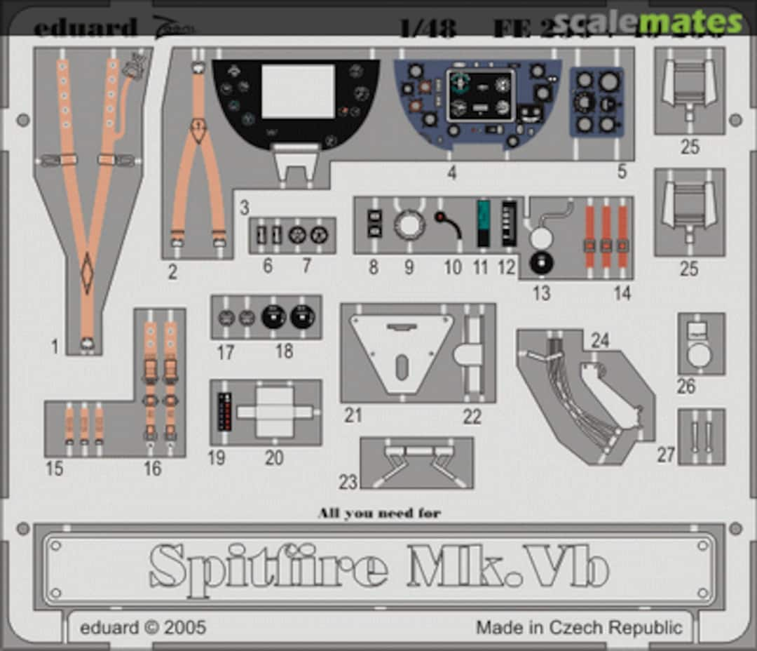 Boxart Spitfire Mk.Vb FE256 Eduard