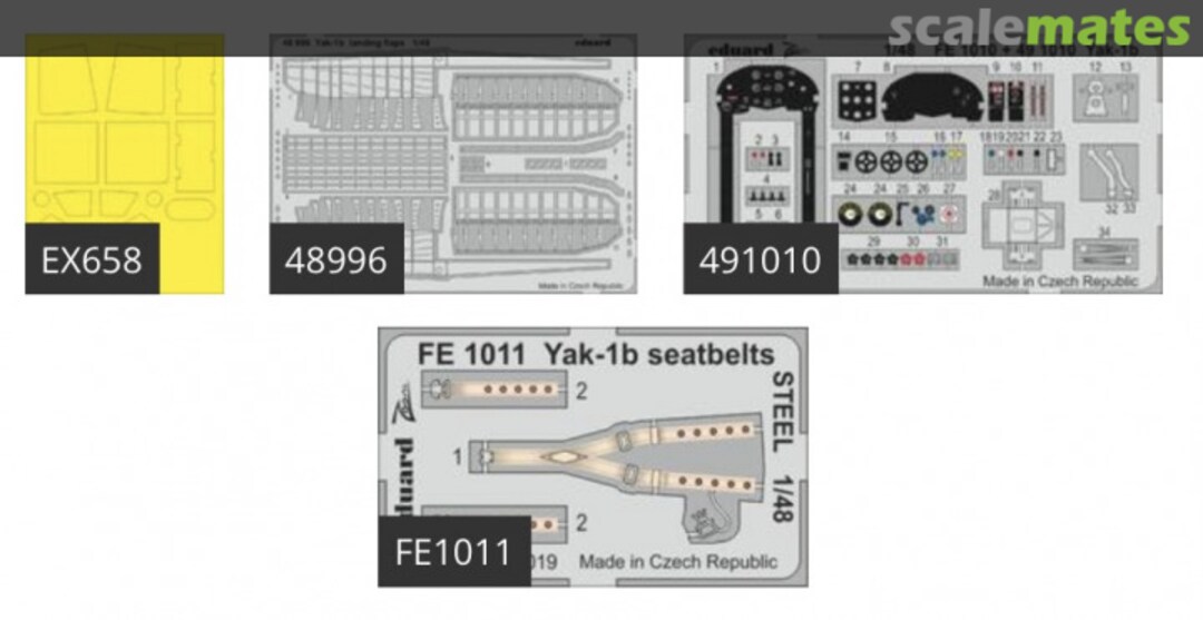 Contents Yak-1b ZVEZDA BIG49232 Eduard