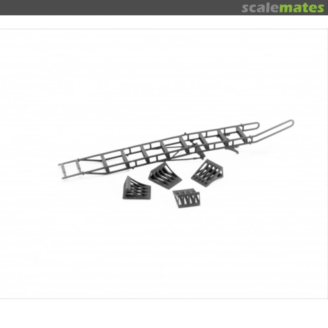 Boxart Su-33 ladder + chocks (naval) set LP48045 LP Models