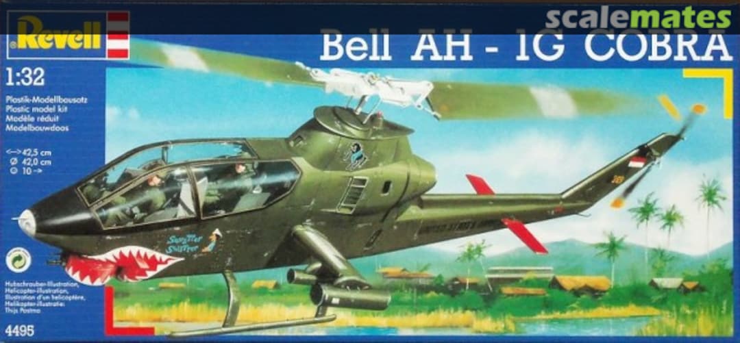 Boxart Bell AH-1G Cobra 4495 Revell