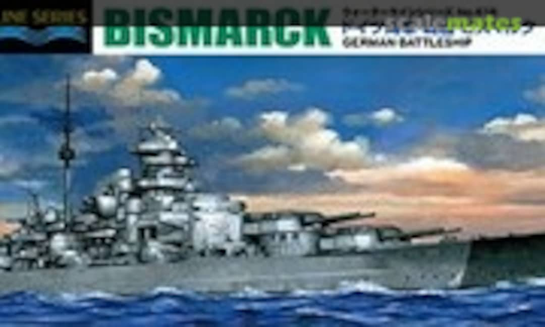 1:700 German Battleship Bismarck (Aoshima 042595)