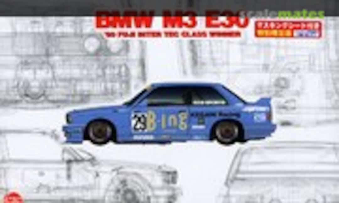 1:24 BMW M3 E30 Gr.A 1990 Inter TEC Class Winner In Fuji Speedway with Masking Sheet (NuNu Model Kit  PN24019MSK)