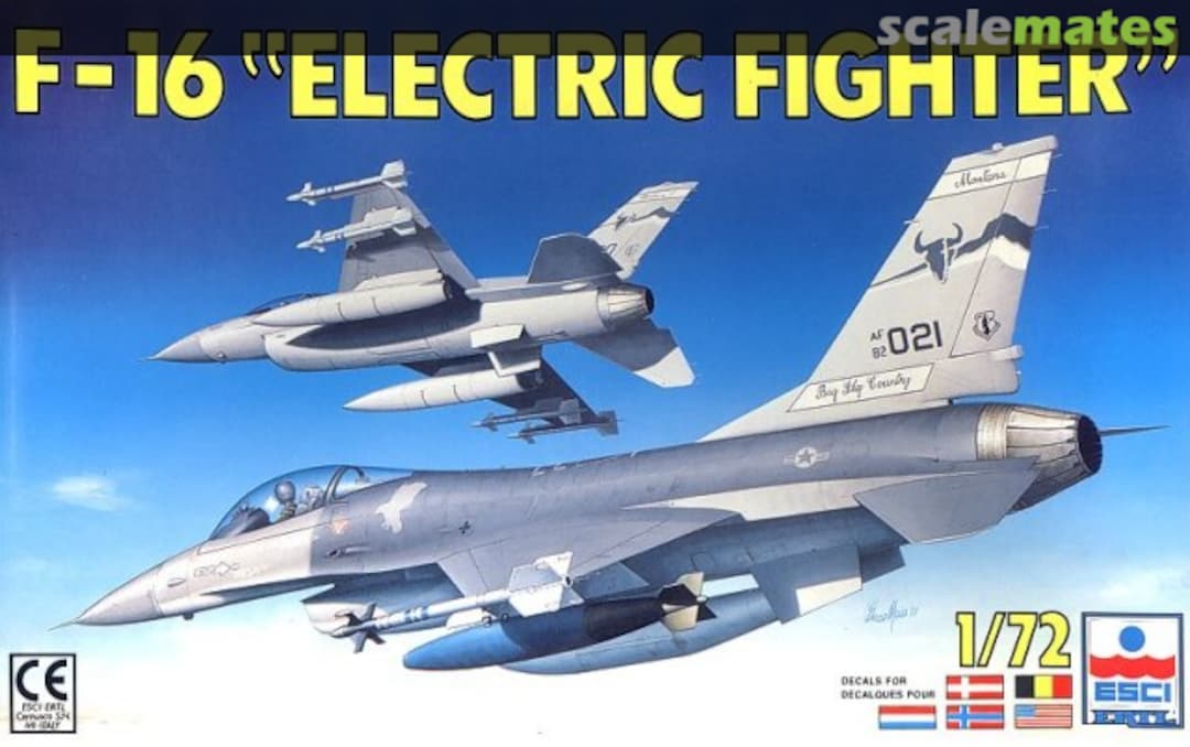 Boxart F-16 "Electric Fighter" 9091 ESCI/ERTL