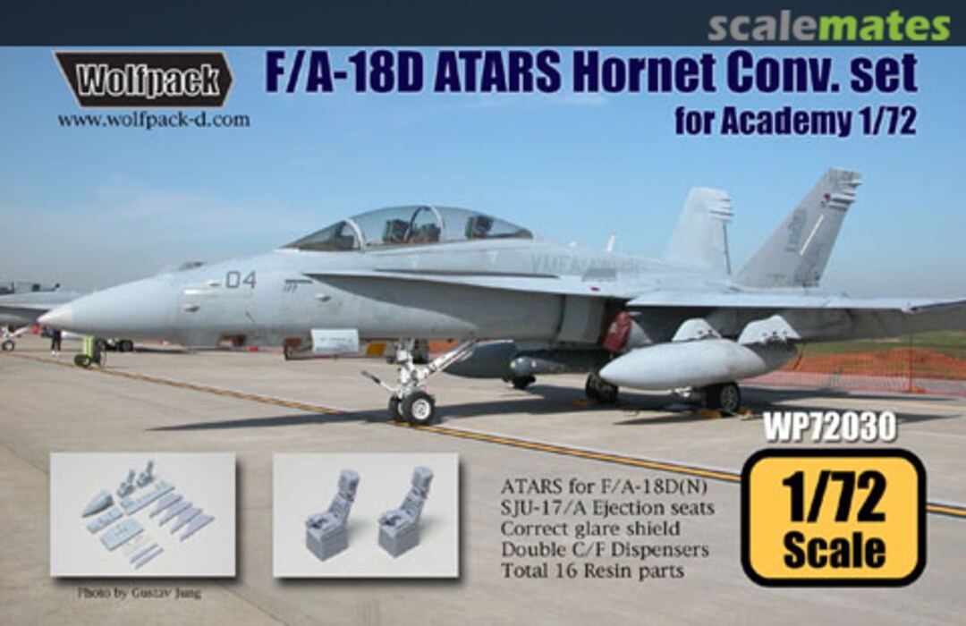 Boxart F/A-18D(N) Hornet ATARS Conversion Set WP72030 Wolfpack