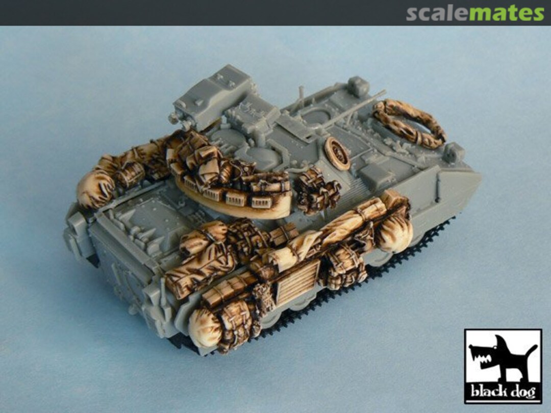 Boxart M2 Bradley Iraq war accessories set T72006 Black Dog