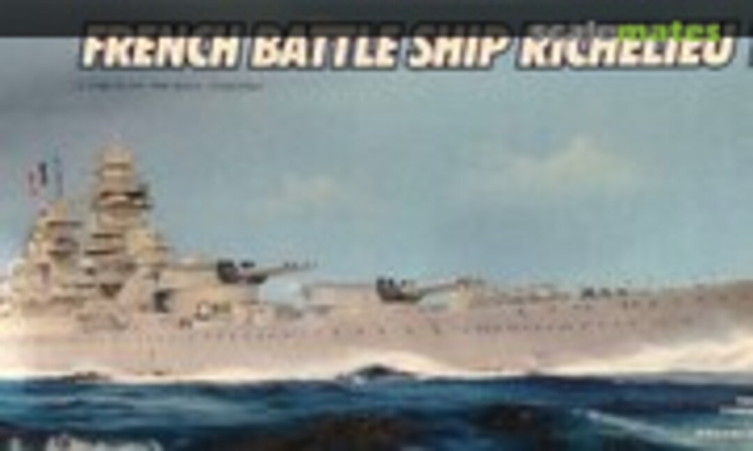 1:700 French battleship Richelieu (1946) (Trumpeter 05751)