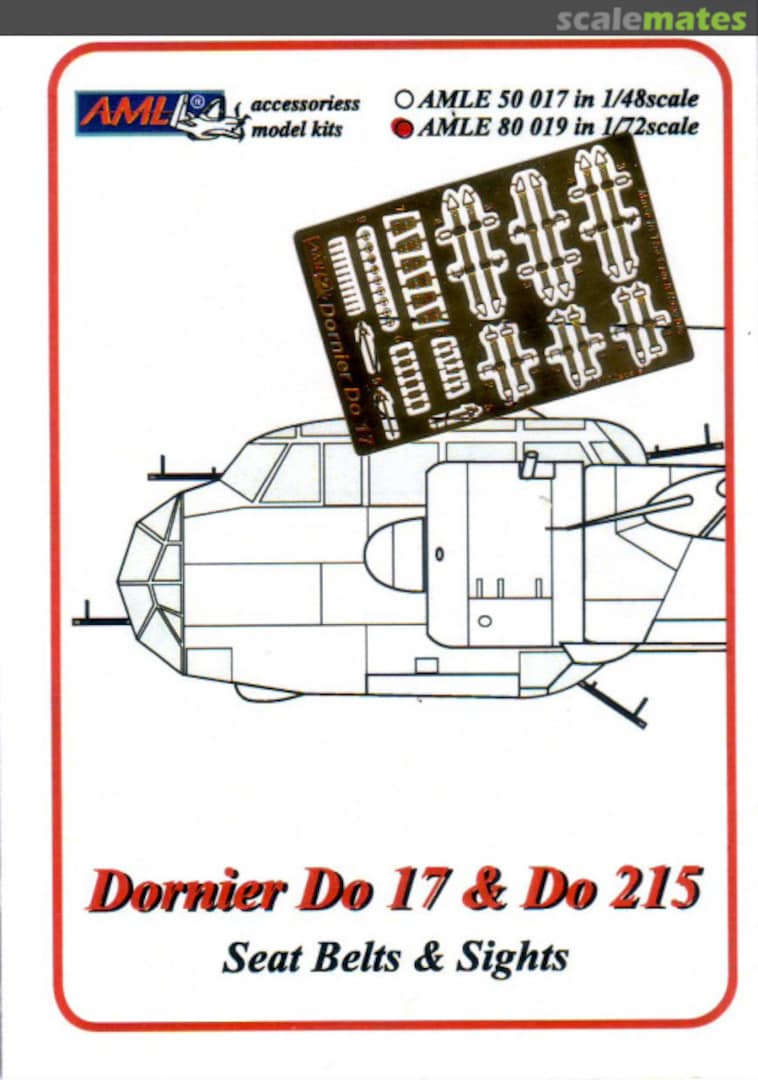 Boxart Dornier Do 17 & Do 215 AMLE 80 019 AML