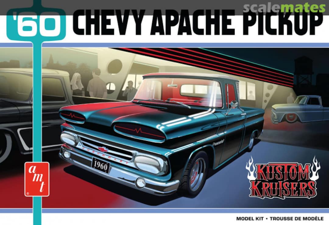 Boxart 1960 Chevy Apache Pickup Street Machine 1444 AMT