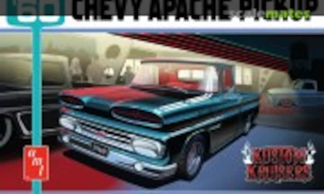 1:25 1960 Chevy Apache Pickup Street Machine (AMT 1444)