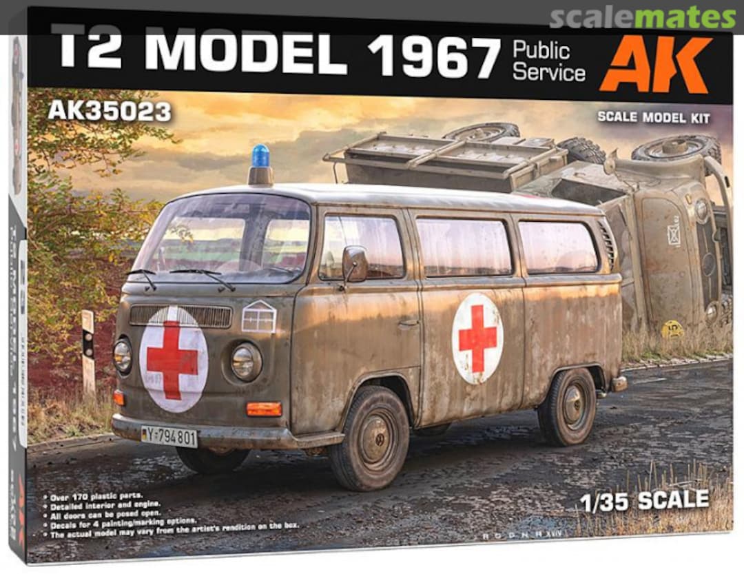 Boxart T2 Model 1967 AK35023 AK Interactive