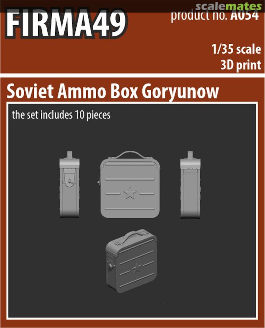 Boxart Ammo Box Goryunow A054 Firma49