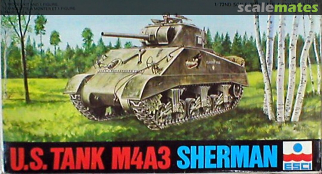 Boxart M4A3 Sherman 8064 ESCI