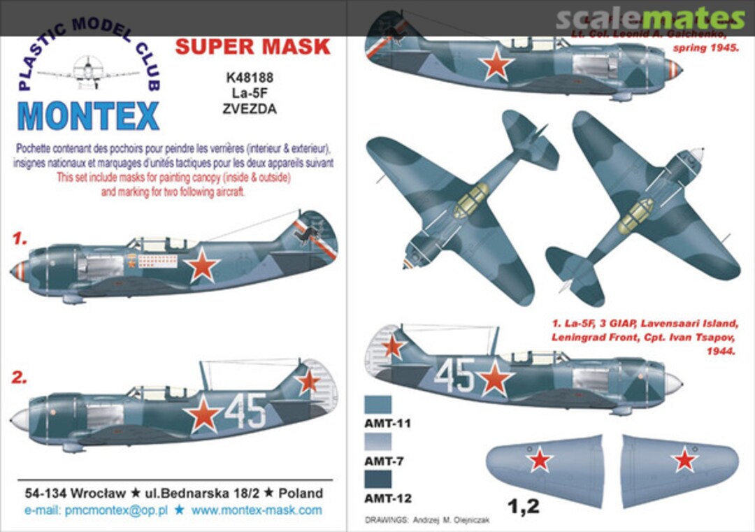 Boxart Lavochkin La-5F K48188 Montex