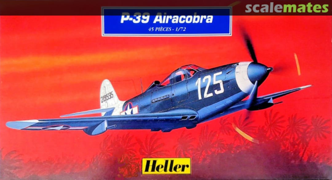 Boxart P-39 Airacobra 80271 Heller