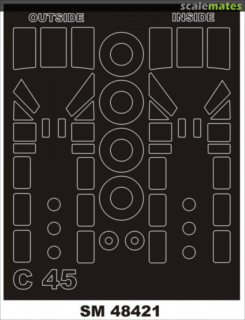 Boxart Beechcraft C-45/UC-45 SM48421 Montex