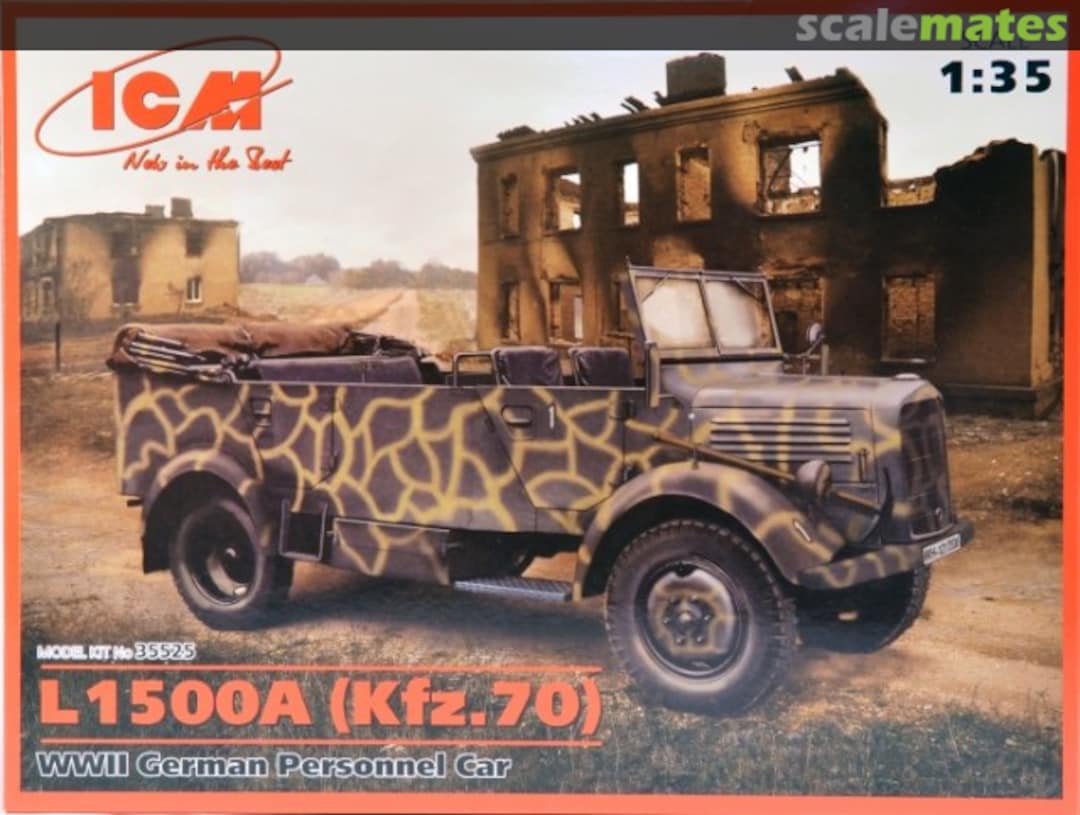 Boxart L1500A (Kfz.70) 35525 ICM