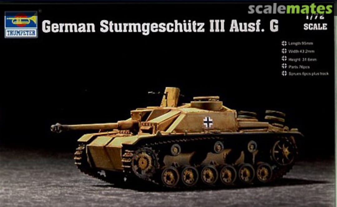 Boxart Sturmgeschütz III Ausf. G 07260 Trumpeter