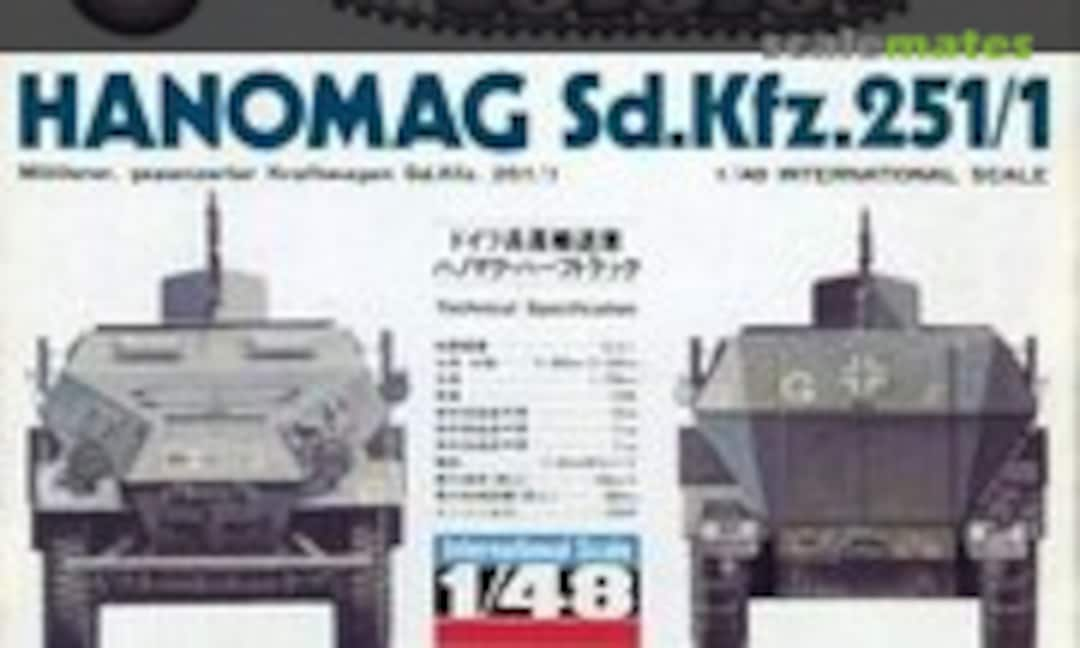 1:48 Hanomag Sd.Kfz.251/1 (Bandai 0055604)