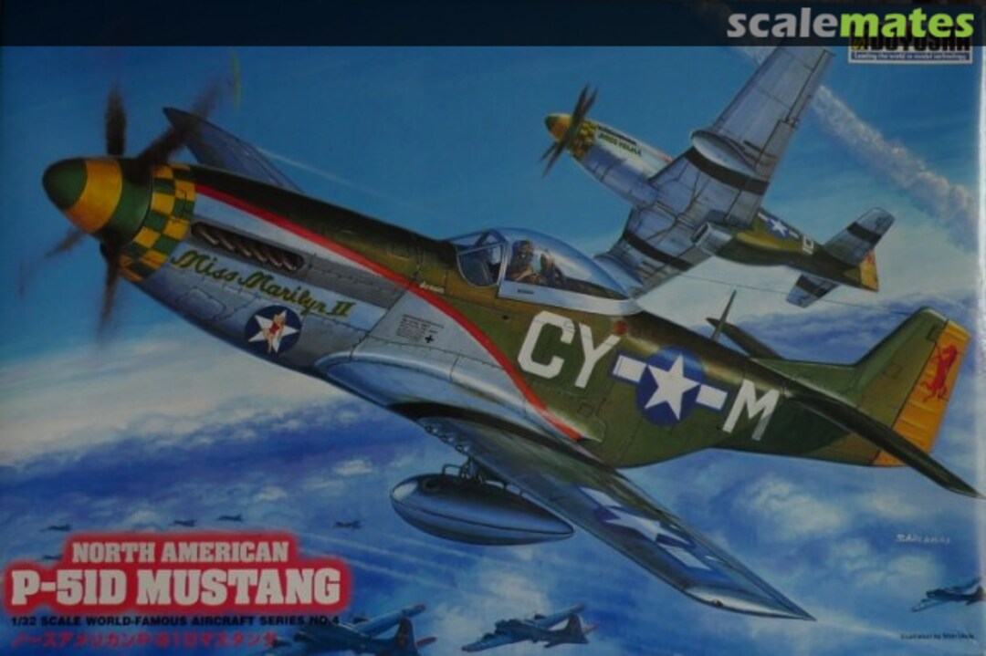 Boxart North American P-51D Mustang 400630 Doyusha