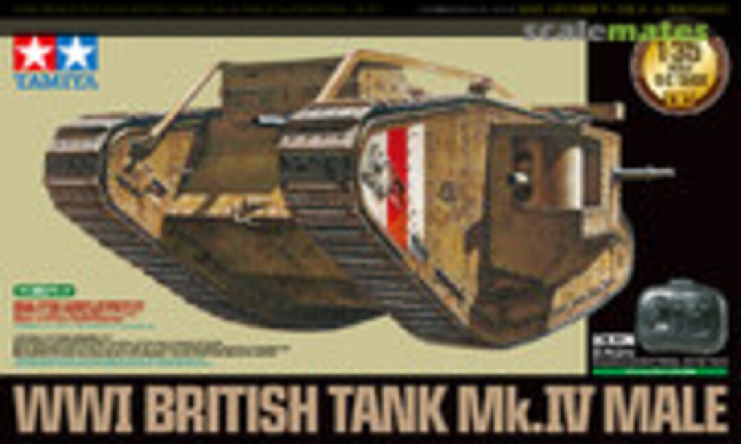 1:35 WWI British tank Mark Mk.IV Male (Tamiya 48214)